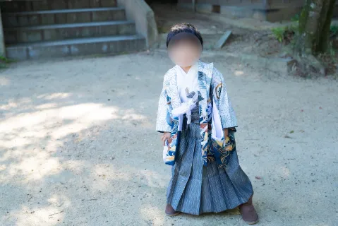ぼんちょ5歳の七五三