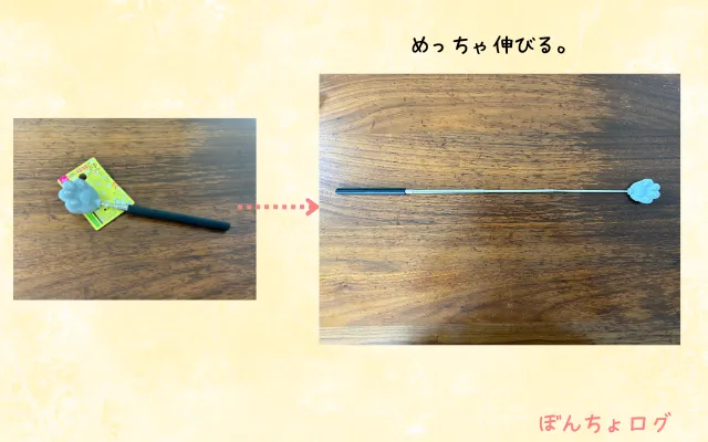 ダイソーで購入のまごの手